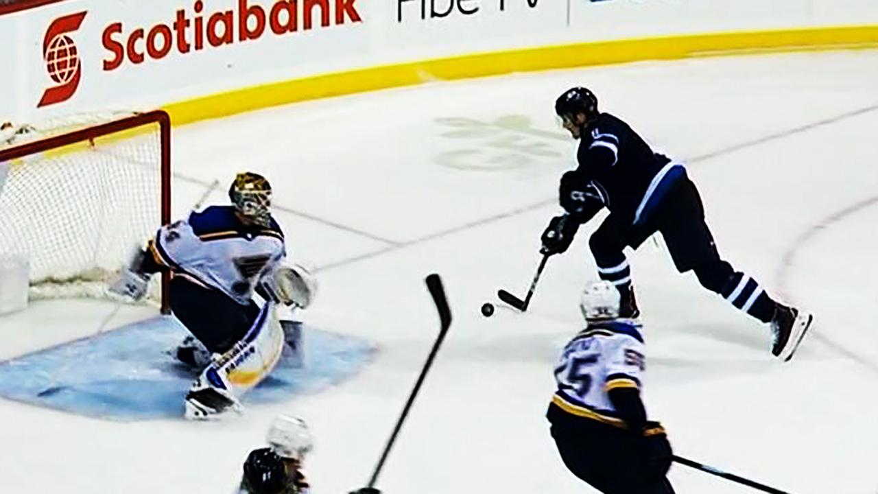 Trouba Scores Overtime Winner, Lifts Jets To Win Over Blues