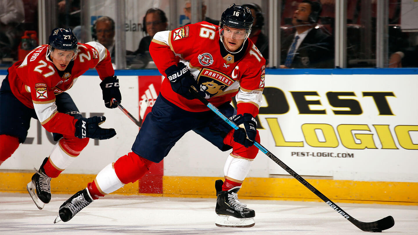 Grabbing a little lunch with Panthers captain Sasha Barkov