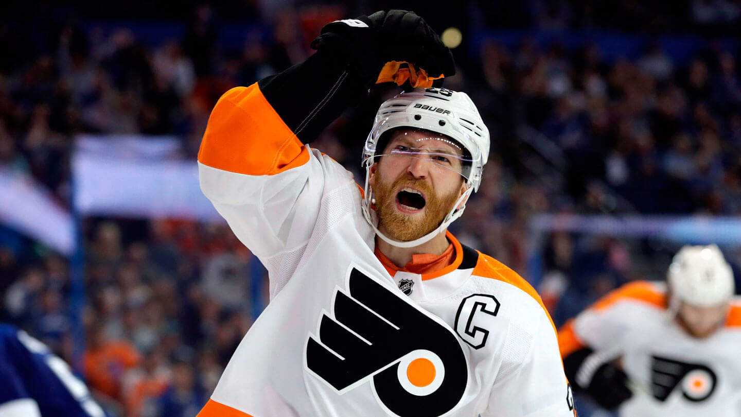 Lot Detail - Travis Konecny - Philadelphia Flyers - Hockey Fights Cancer  Warmup-Worn Autographed Jersey