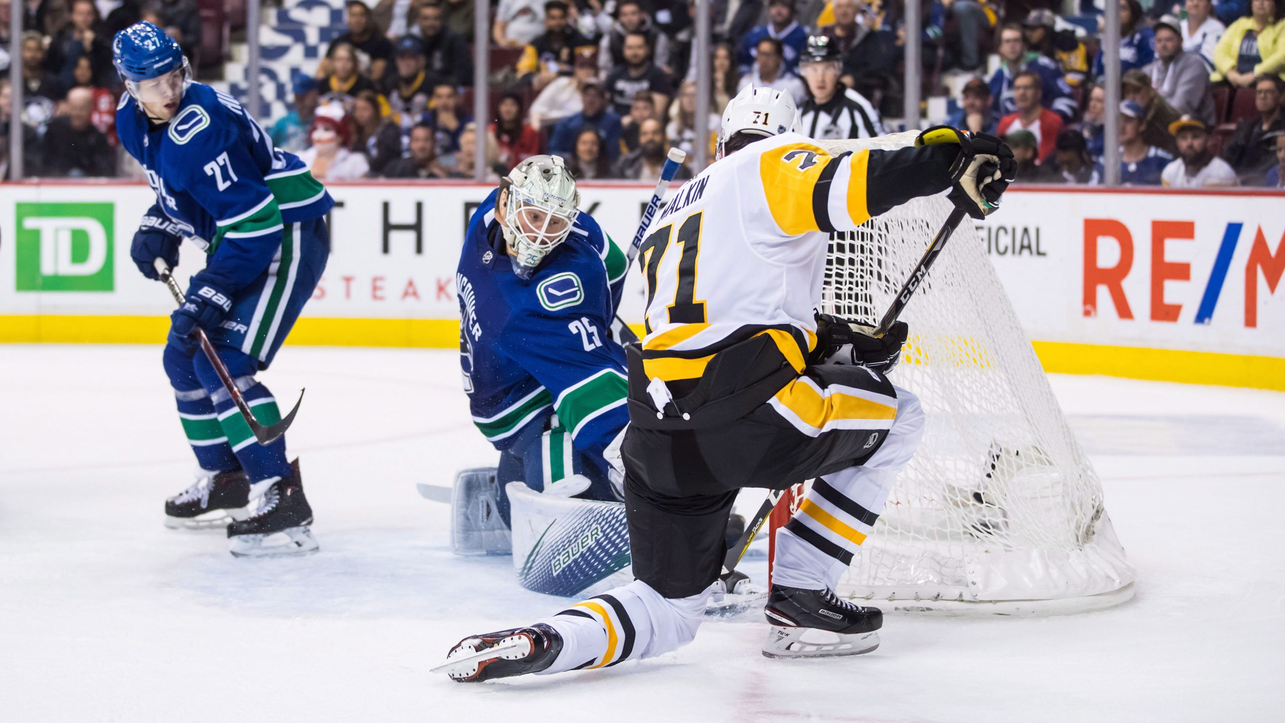 Canucks Overwhelmed By Penguins’ Star Power As Pittsburgh Dominates