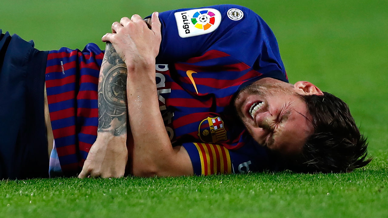 Messi injury