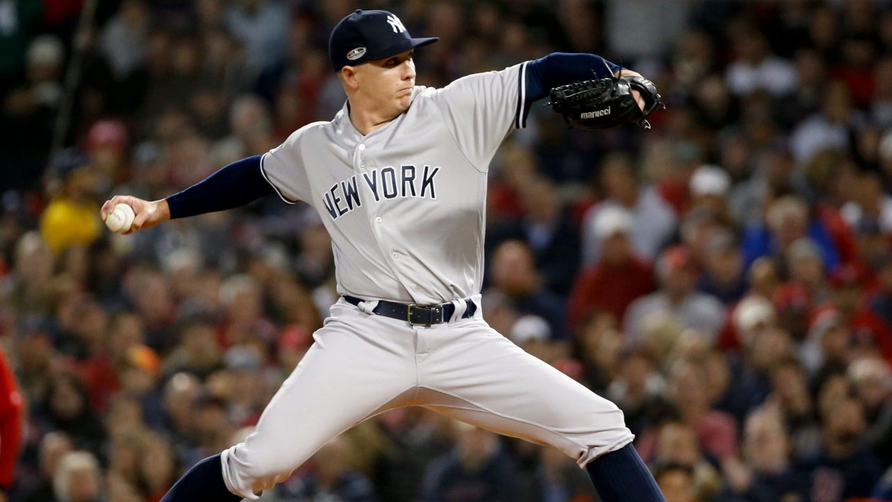 Blue Jays sign former Yankees reliever Chad Green