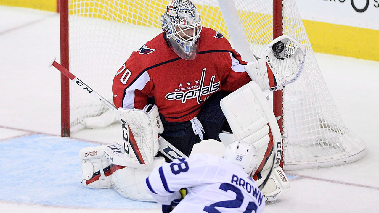 Washington Capitals are sticking with Braden Holtby as their starting goalie