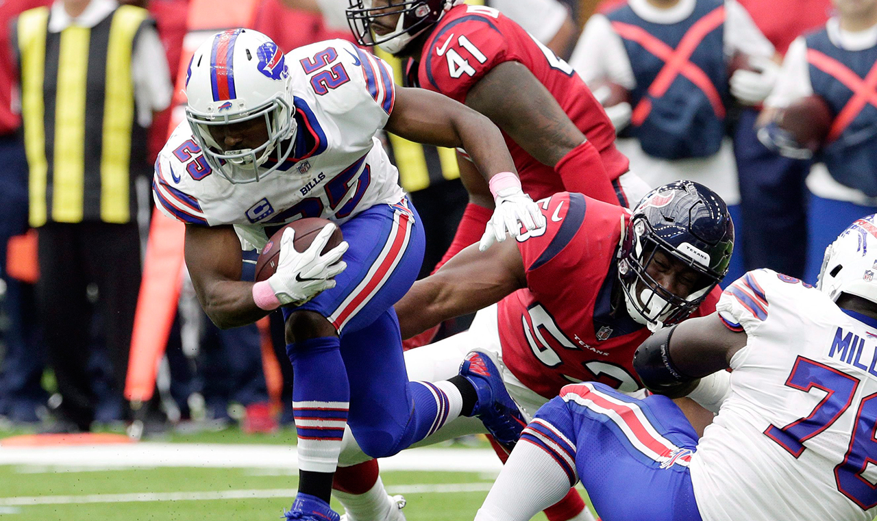 Buffalo Bills LeSean McCoy placed in NFL's concussion protocol