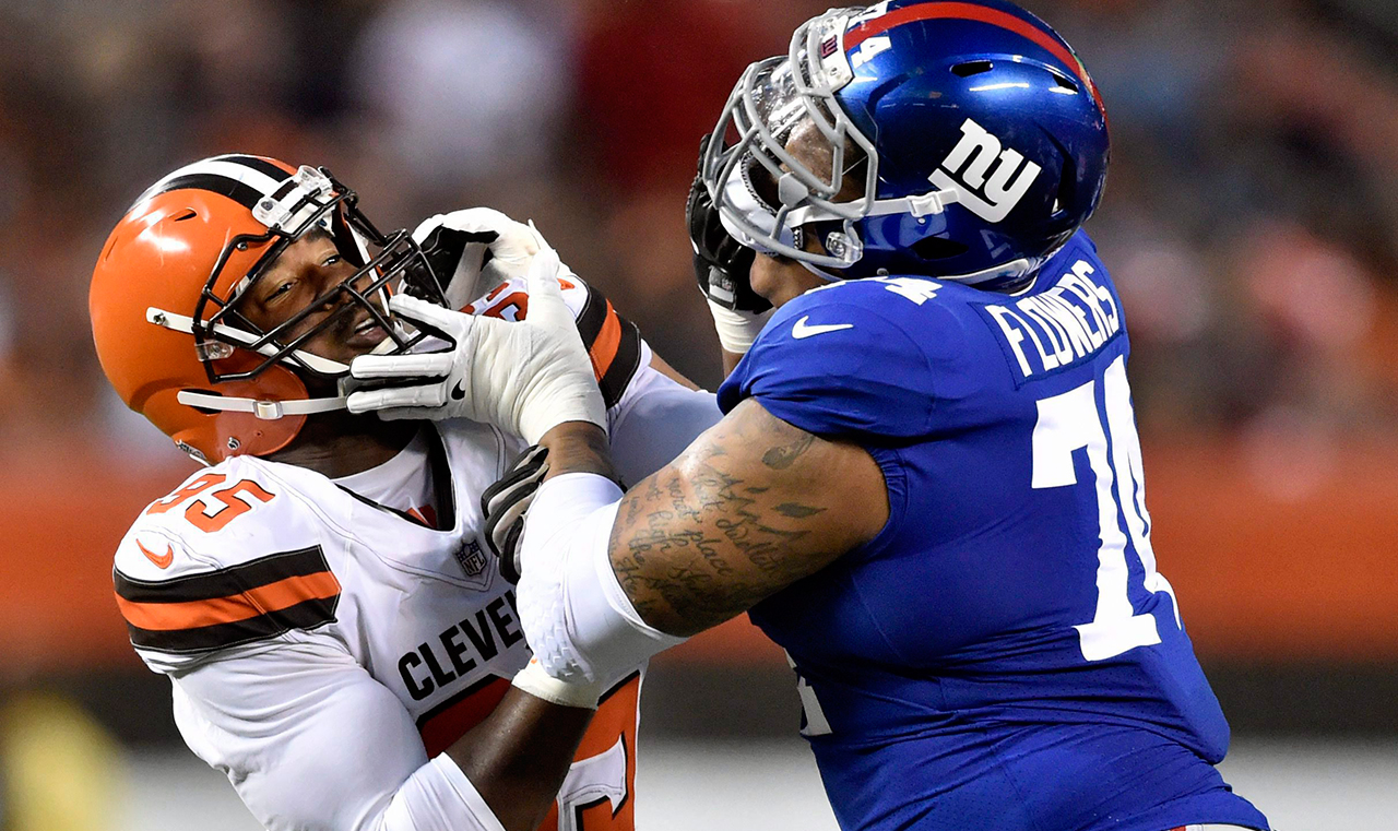 Jaguars sign former Giants tackle Ereck Flowers to one-year contract