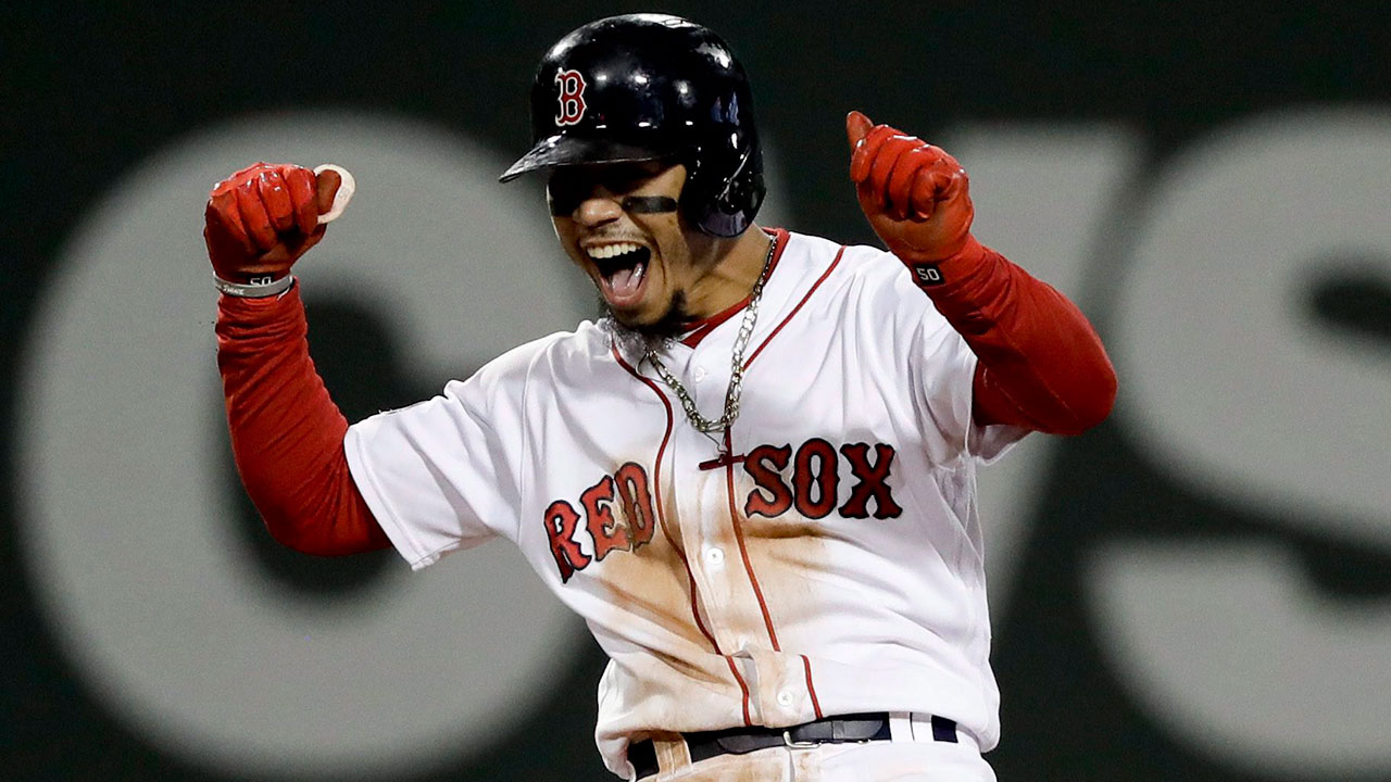 AL MVP: Red Sox's Mookie Betts wins award