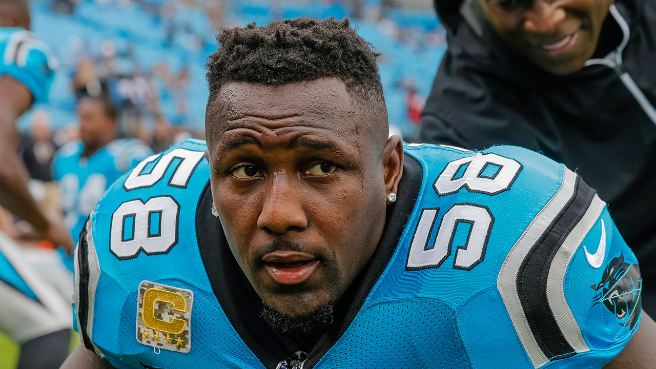 Panthers ‘leader’ Thomas Davis back after 4-game suspension