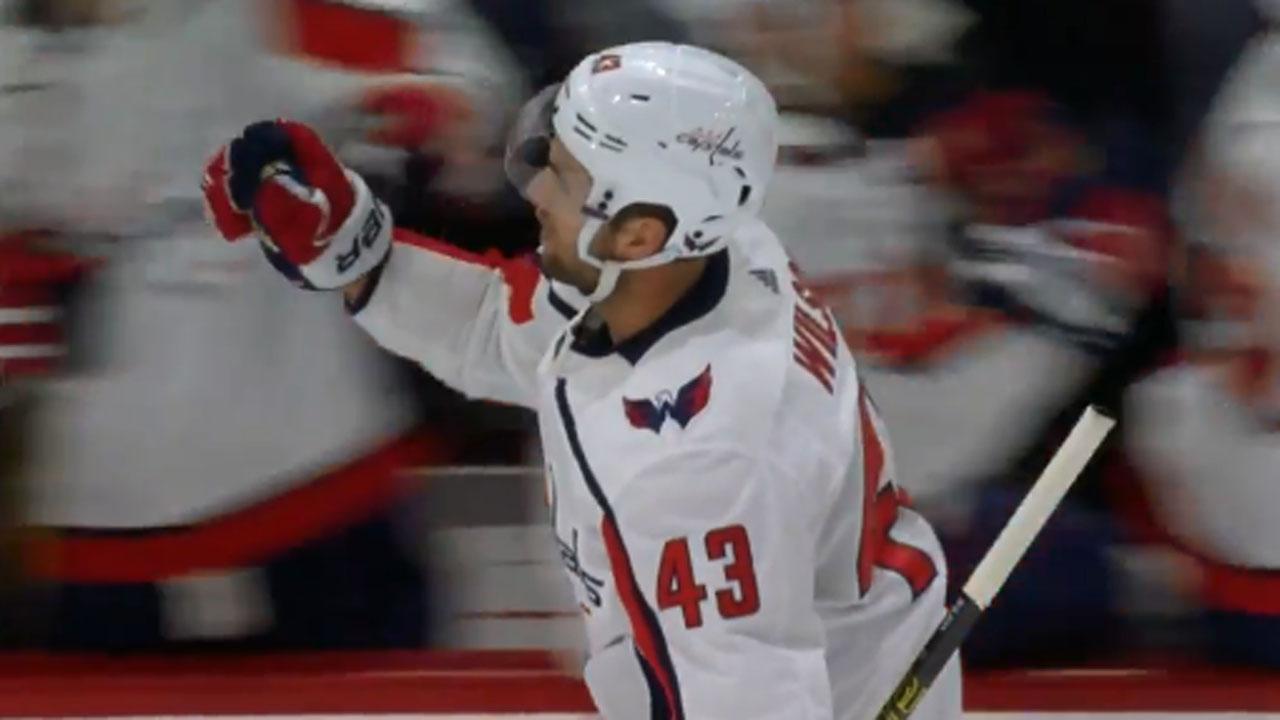 Capitals' Wilson gets penalty while scoring in 1st