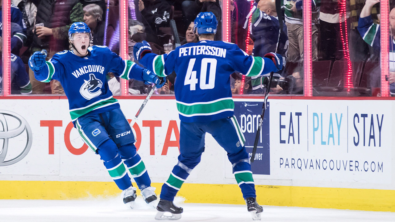 Burke: Pettersson changes everything for Canucks -