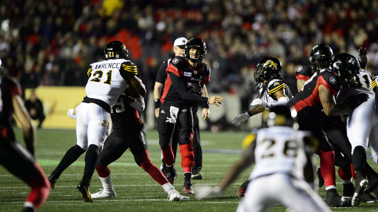 Tiger-Cats edge Argos, advance to Eastern final against RedBlacks - The  Globe and Mail