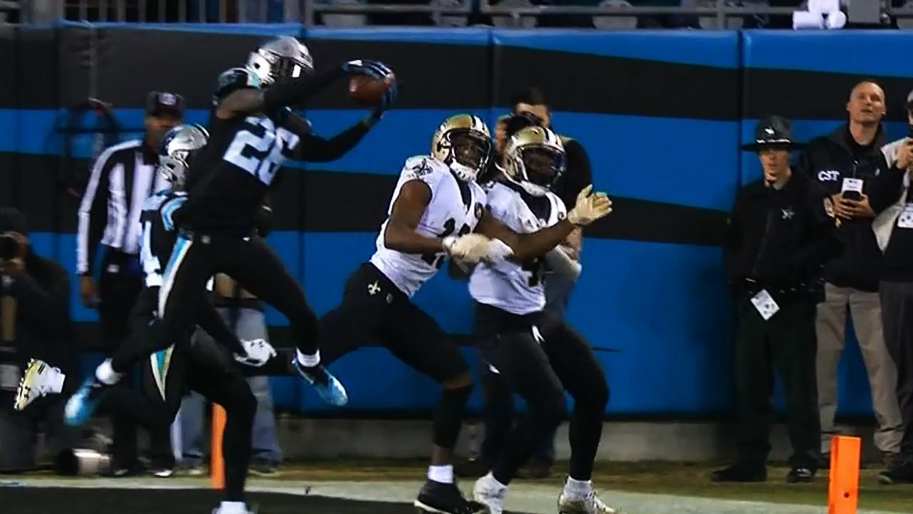 Saints' defense puts clamps on Cam Newton in 12-9 win over Panthers