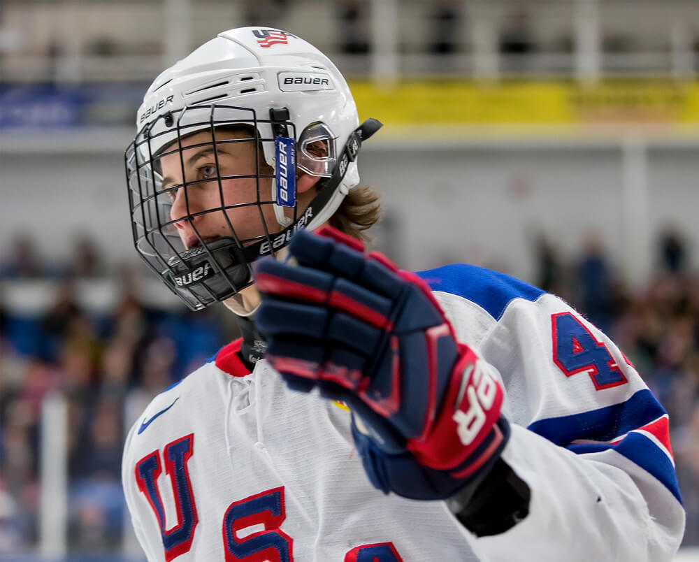 USA Hockey's Jack Hughes viewed as future NHL superstar