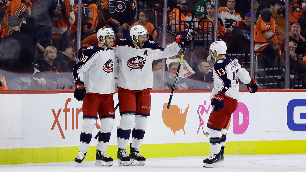 Seth Jones scores in OT to lift Blue Jackets over Flyers