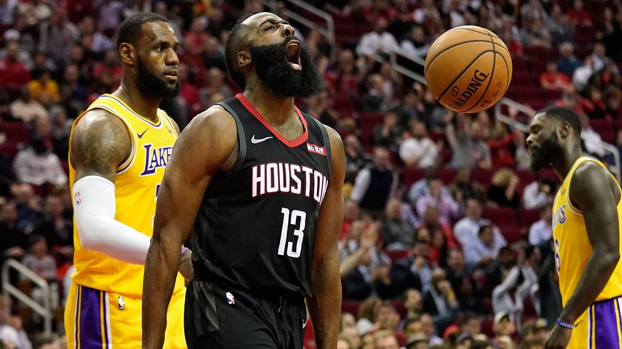 James hotsell harden lakers