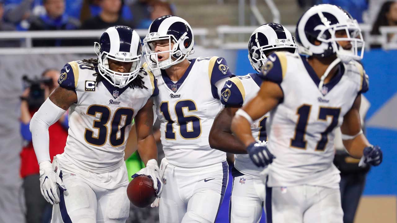 Rams clinch NFC West title, home playoff game with victory over