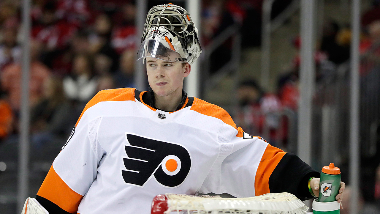 Carter Hart of the Philadelphia Flyers walks through the parking lot  News Photo - Getty Images