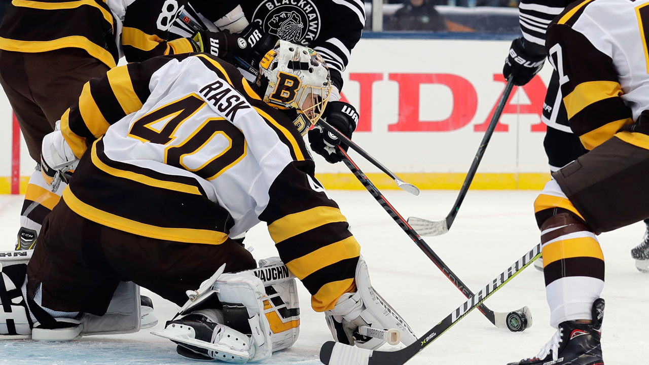 2019 NHL Winter Classic: Bruins' Tuukka Rask had custom helmet made -  Sports Illustrated