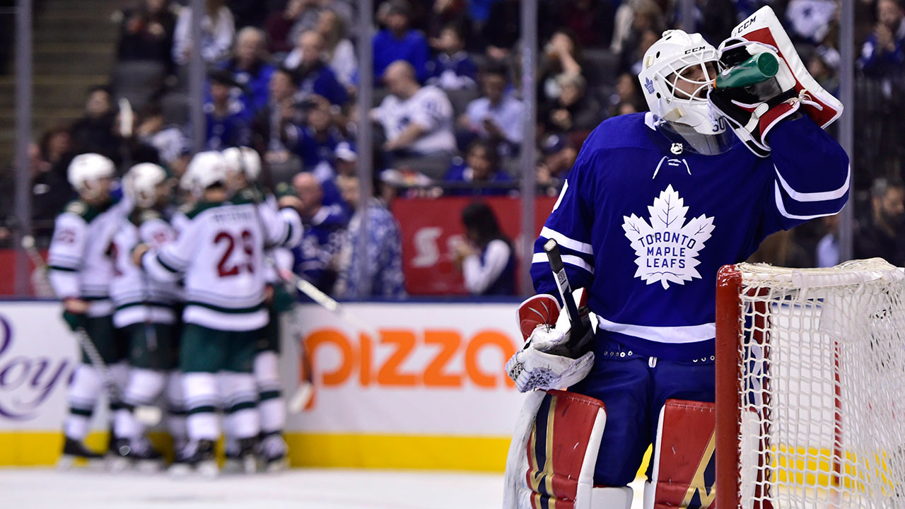 Parise Scores Winner, Dubnyk Solid In Net As Wild Down Maple Leafs