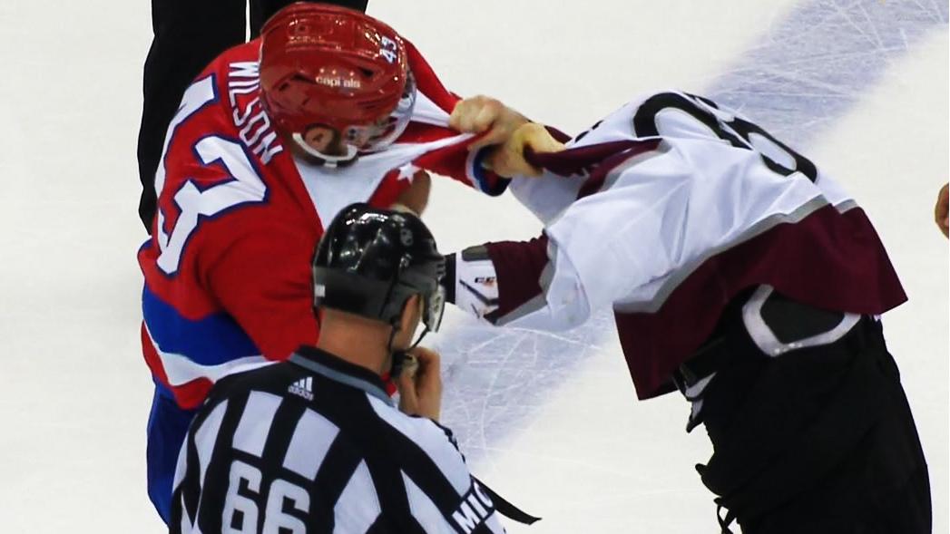 Tom Wilson destroys Ian Cole in fight after dirty 