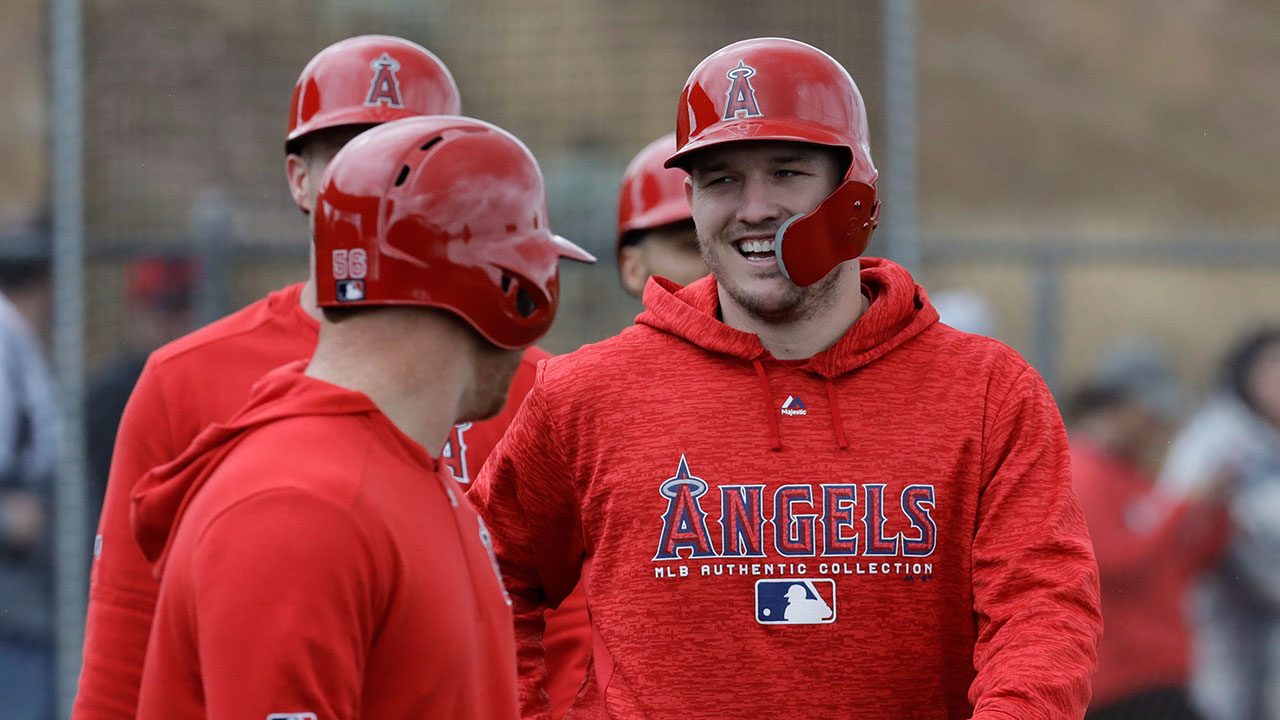 Mike Trout Discusses the Angels, and the Fantasy Football Slap