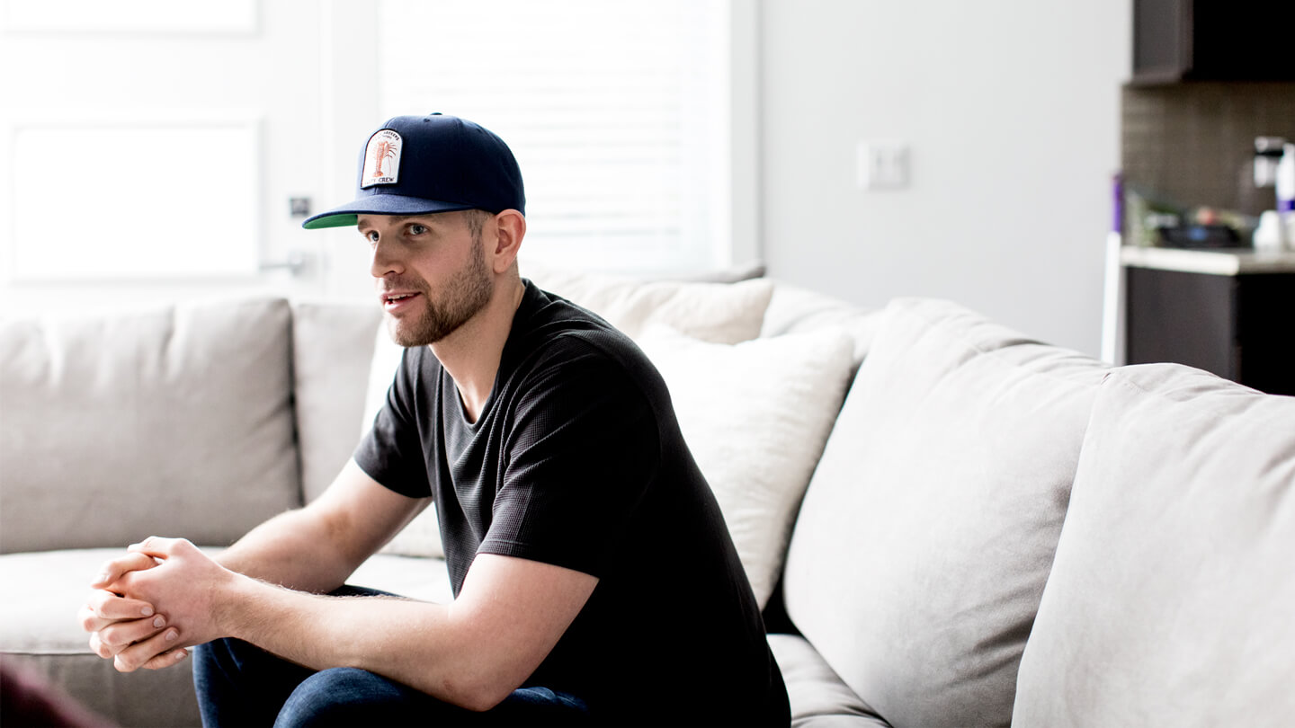 At home with James Paxton, the best Canadian in baseball