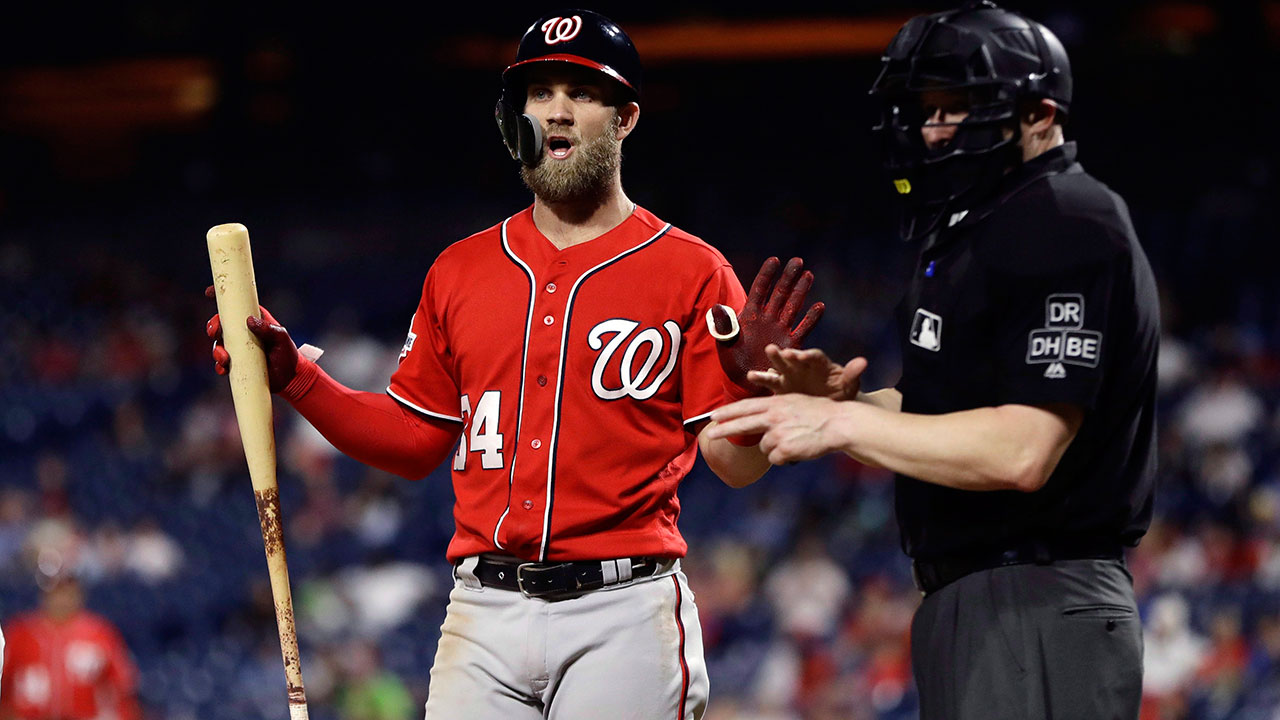 Report: Nationals star Bryce Harper meets with San Diego Padres in