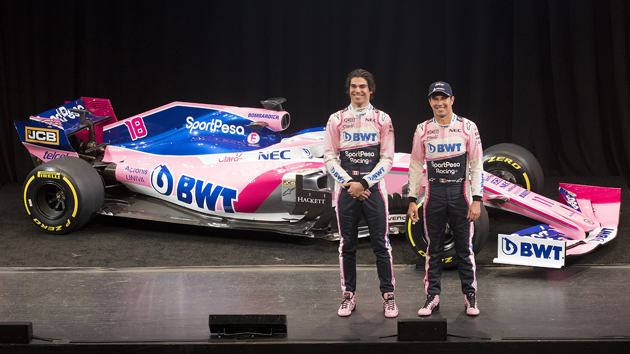 Canadian F1 driver Lance Stroll excited as team unveils new car