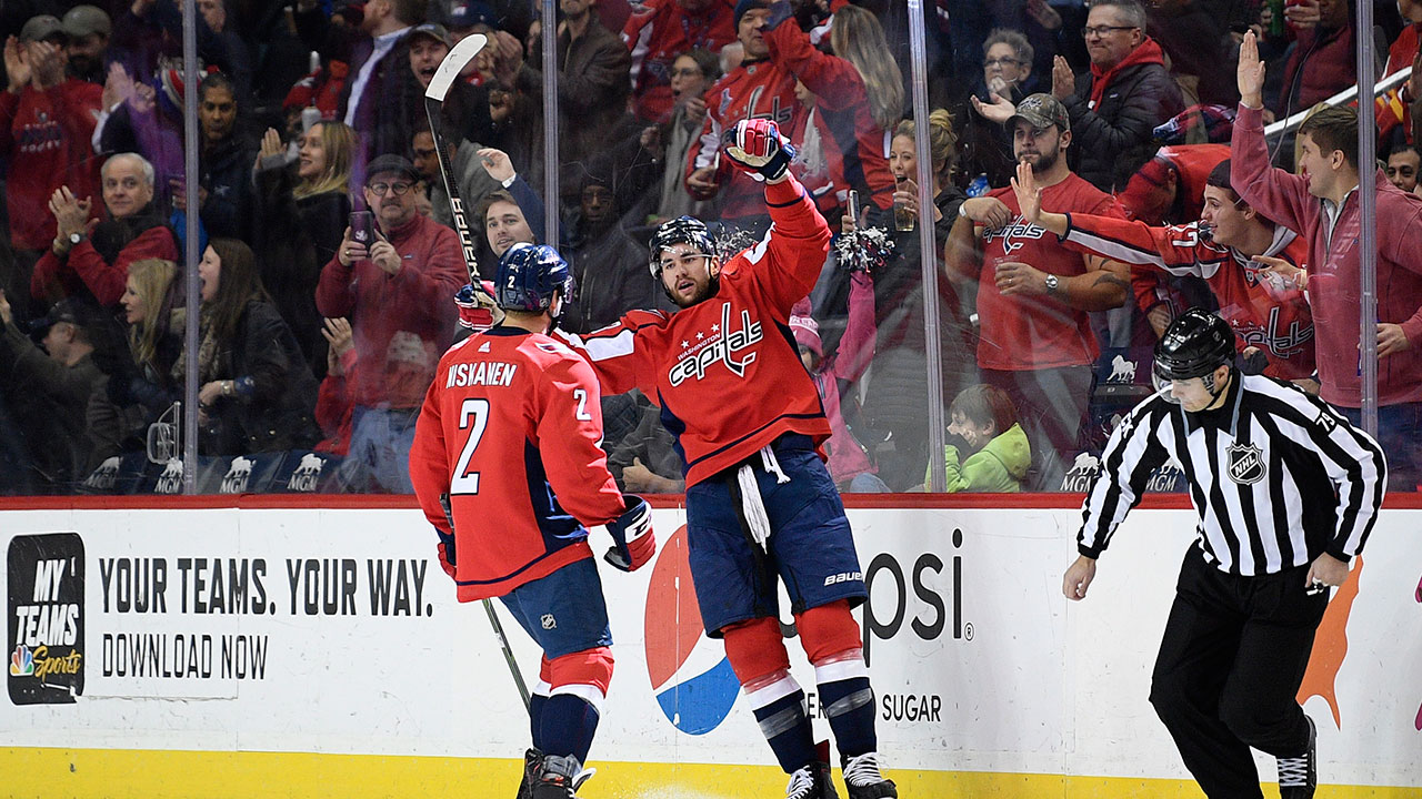 Capitals beat Flames without Ovechkin to end 7-gam