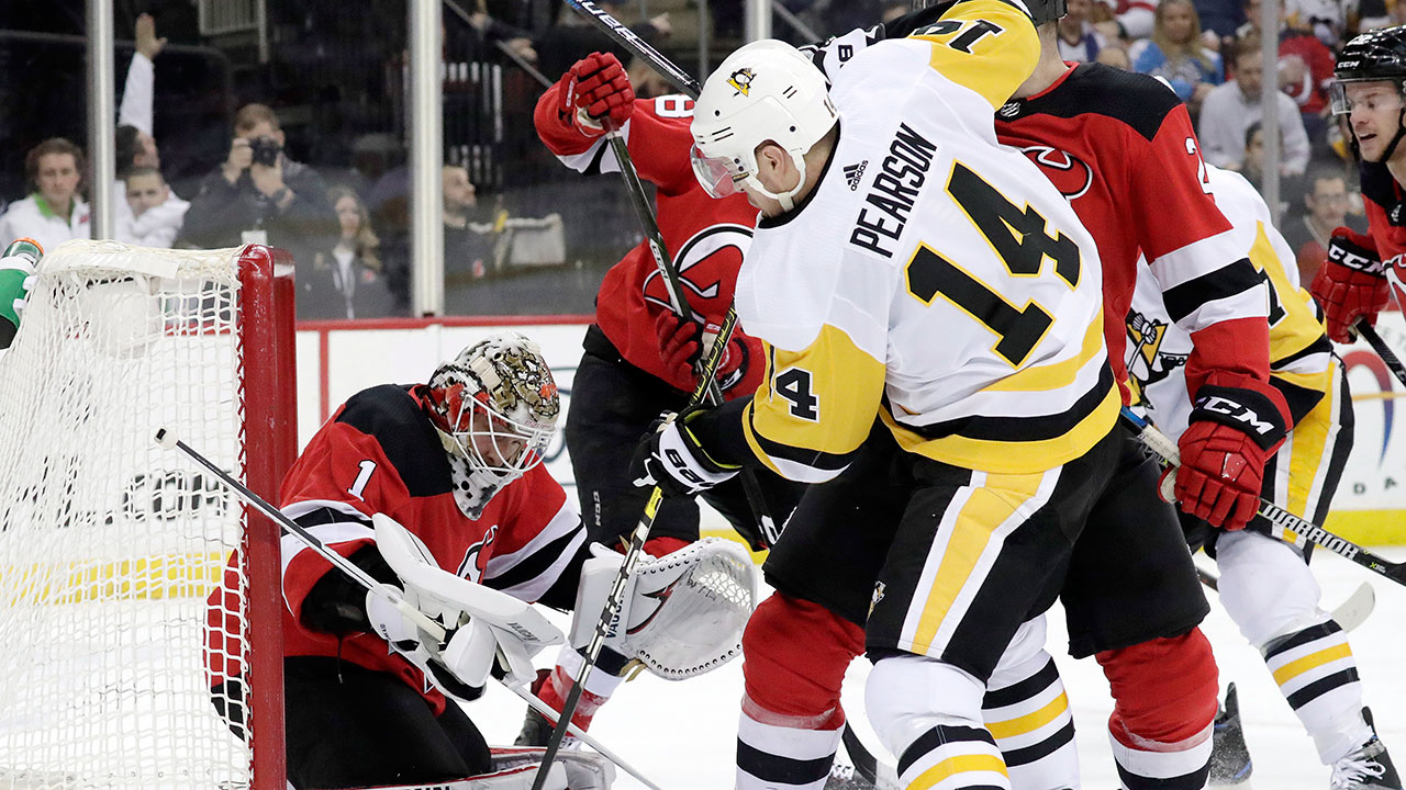 Pittsburgh Saves Face With A Win Over New Jersey