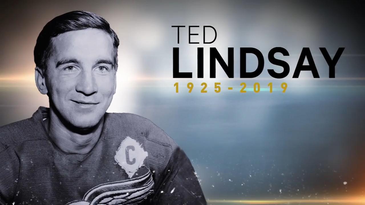 Public visitation for Red Wings legend Ted Lindsay is today