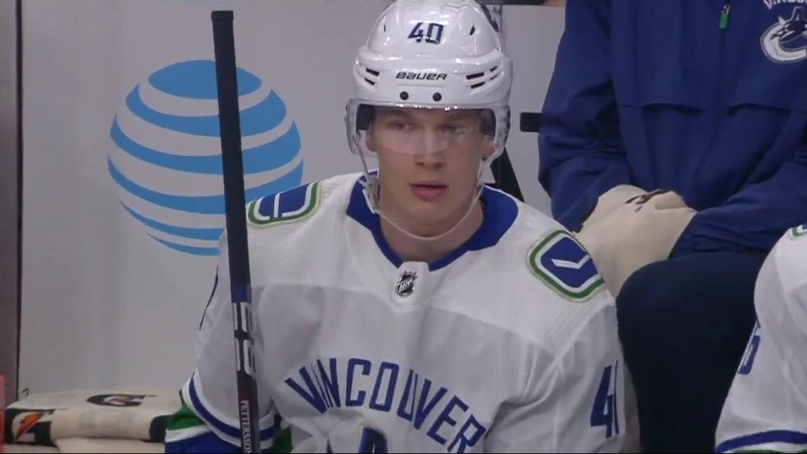 Pettersson sets Canucks record for points by a roo