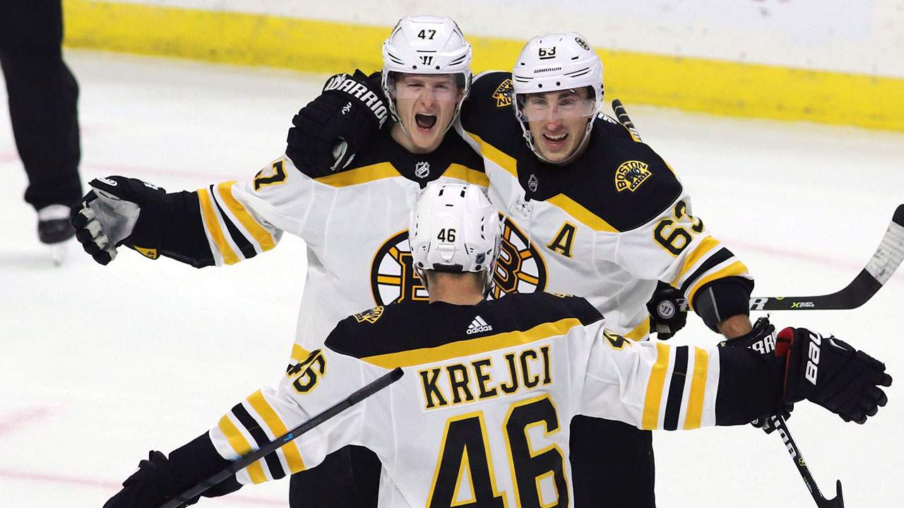 David Krejci's OT winner helps Bruins beat Hurrica