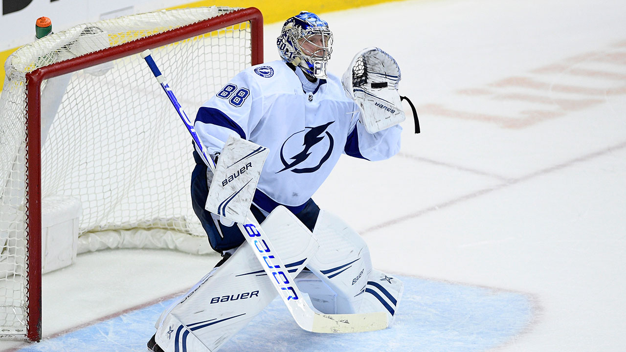 Vasilevskiy makes 54 saves as Lightning beat Capit