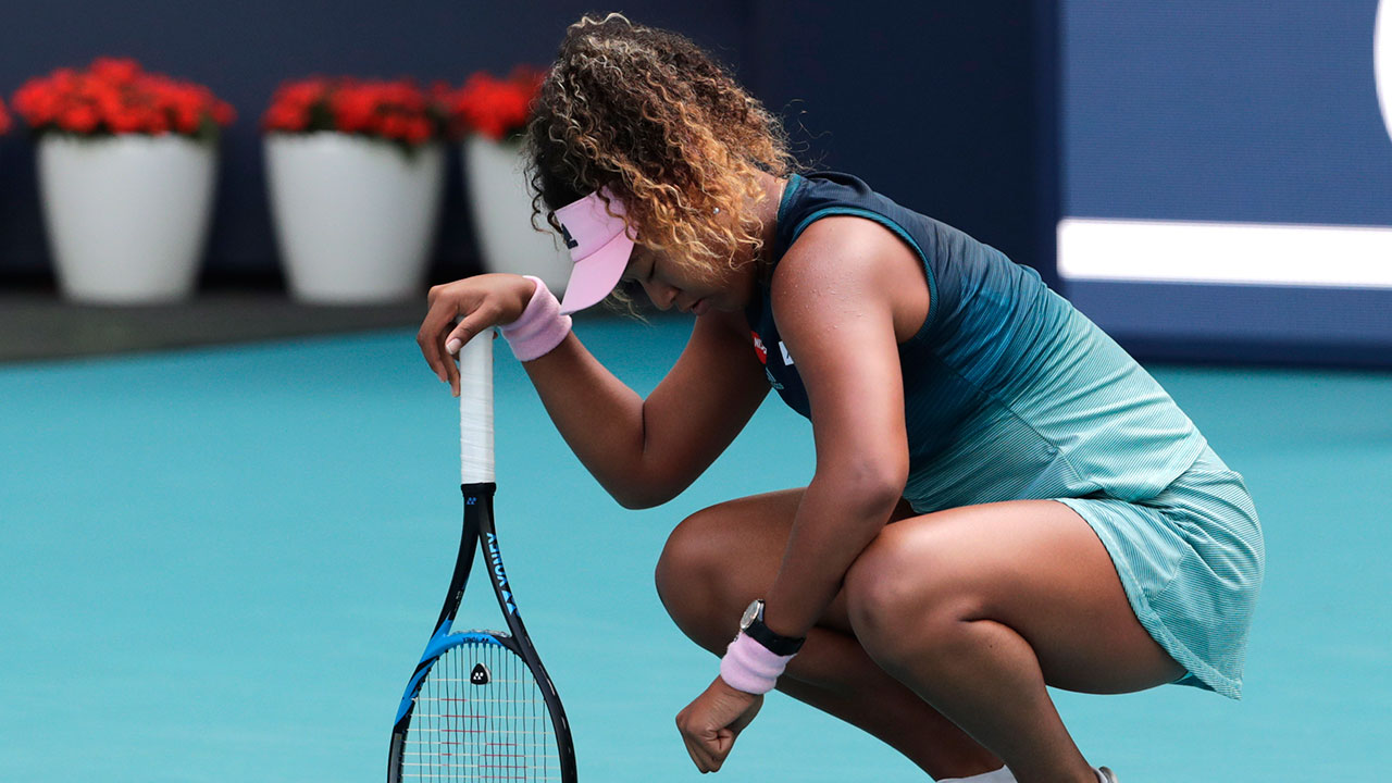 Naomi Osaka Cries During News Conference at Her First Pro