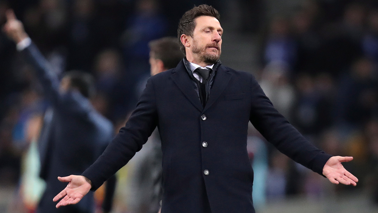 Roma fires coach De Francesco after Champions League exit