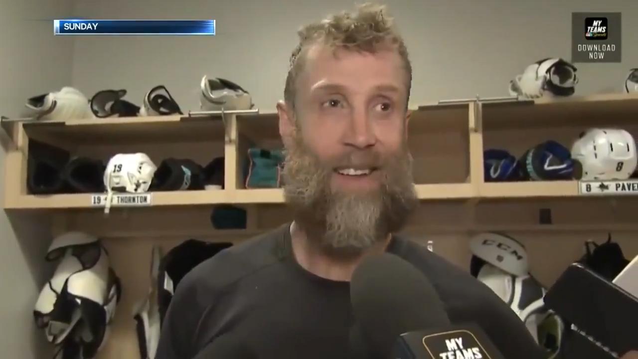 Joe Thornton Appears Unlikely to Return to Panthers for 2022-23 Season –  The Scoring Touch