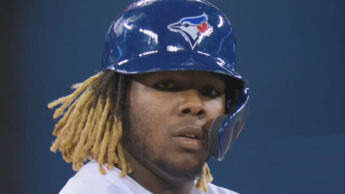 Vladimir Guerrero Jr. nearly matches Vlad Sr.'s stat line