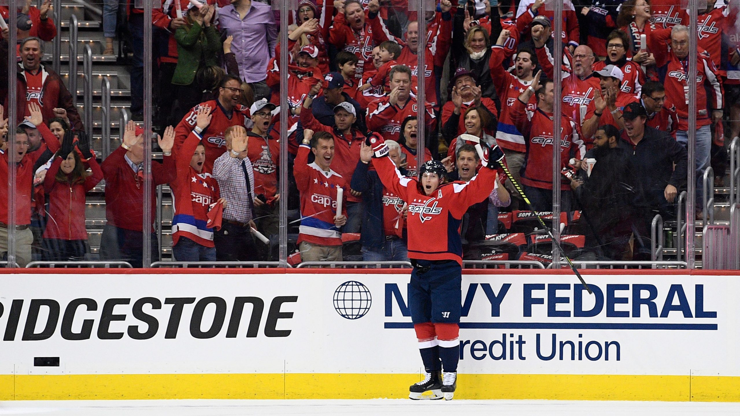 Capitals Survive Surge From Hurricanes To Win Game 1