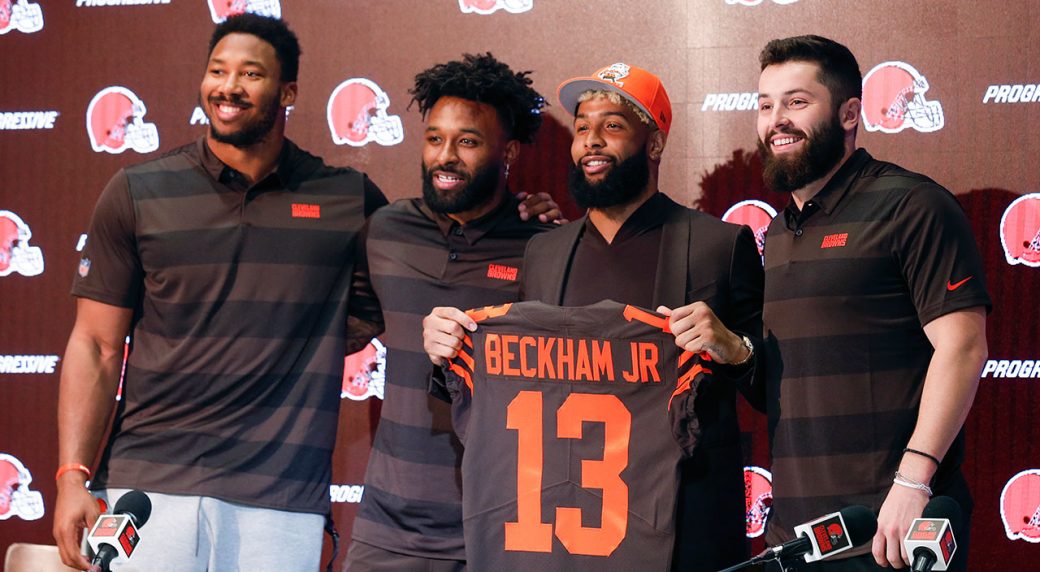 Image result for odell beckham browns