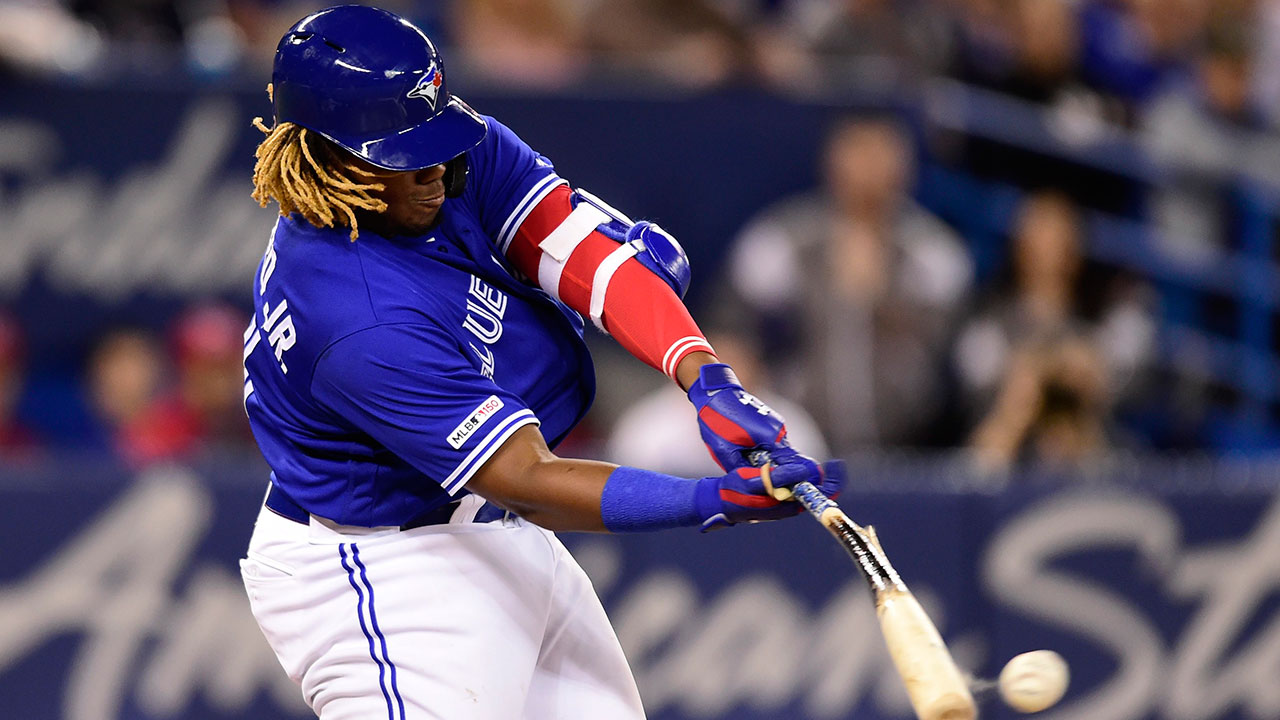 Born to play baseball': Blue Jays' Vladimir Guerrero Jr. making a name for  himself amid playoff chase - The Athletic