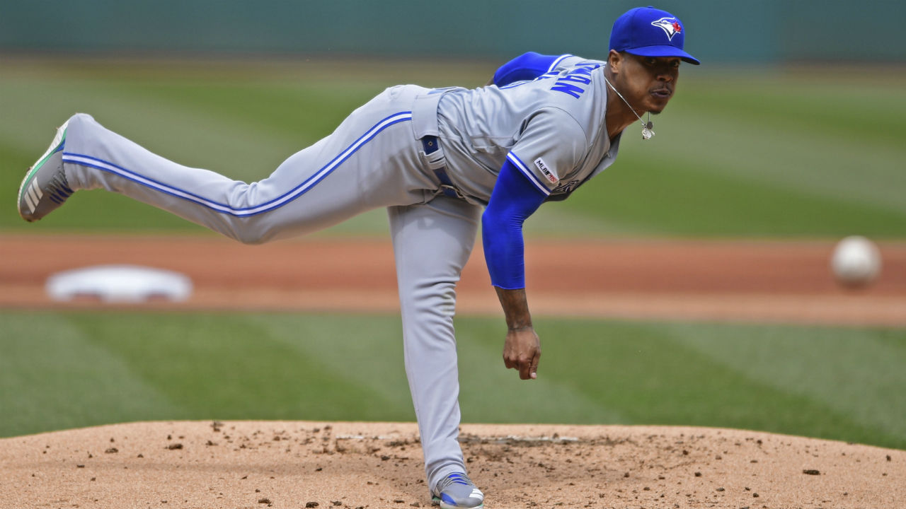 Stroman Sports New Jays Anniversary Patch in Promo – SportsLogos.Net News