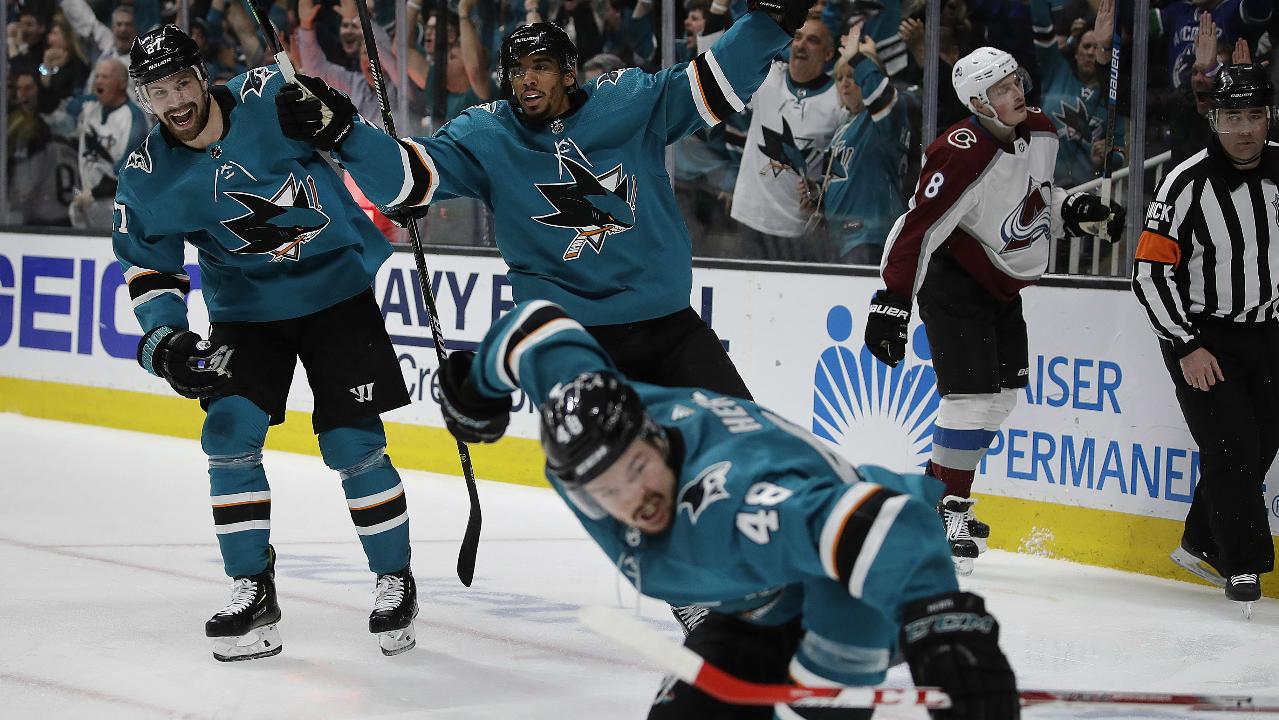 Pavelski leads Sharks past Avalanche 3-2 in Game 7, Sports