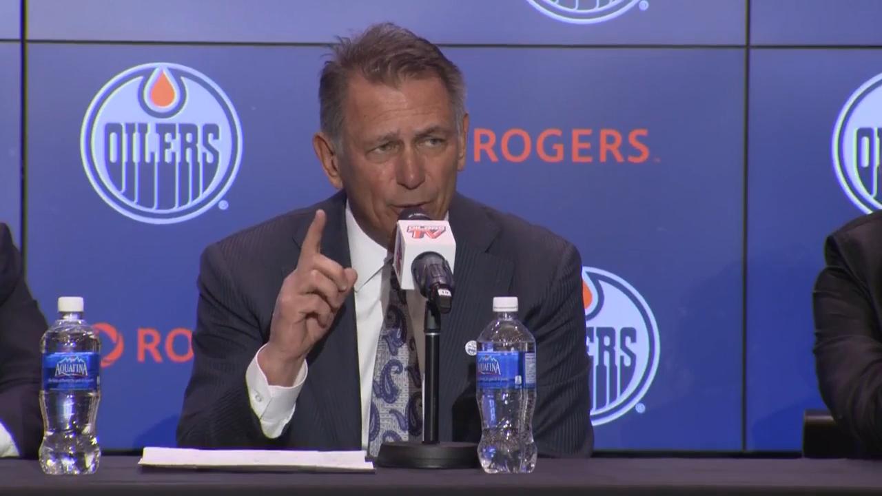 Sportsnet on X: Oilers GM Ken Holland says he feels sick and