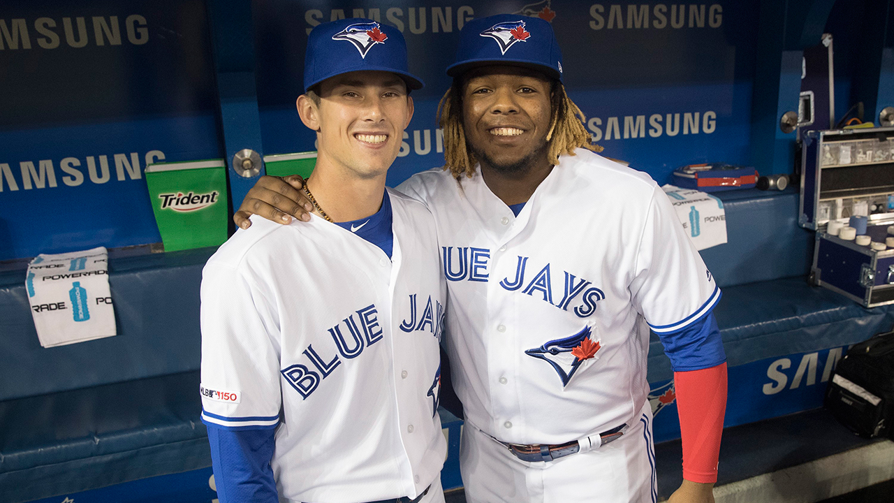 🚨 HISTORY 🚨 Cavan Biggio and Vlad Jr. - Toronto Blue Jays