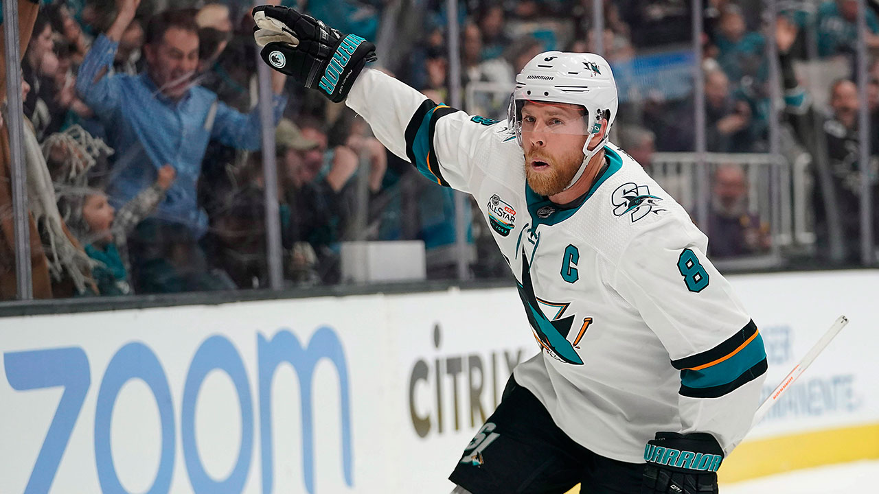 How many years has Joe Pavelski played in the NHL?