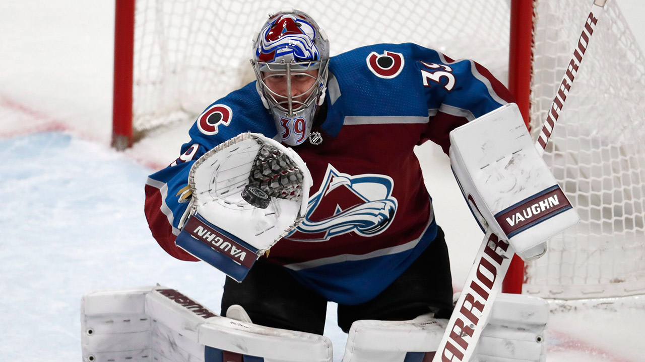 Pavel Francouz new mask is straight fire - Colorado Hockey Now