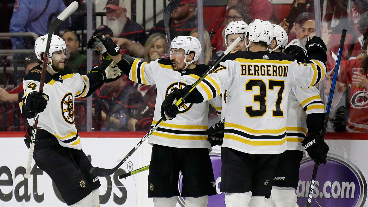 Bruins beat Hurricanes to take 3-0 lead in Eastern