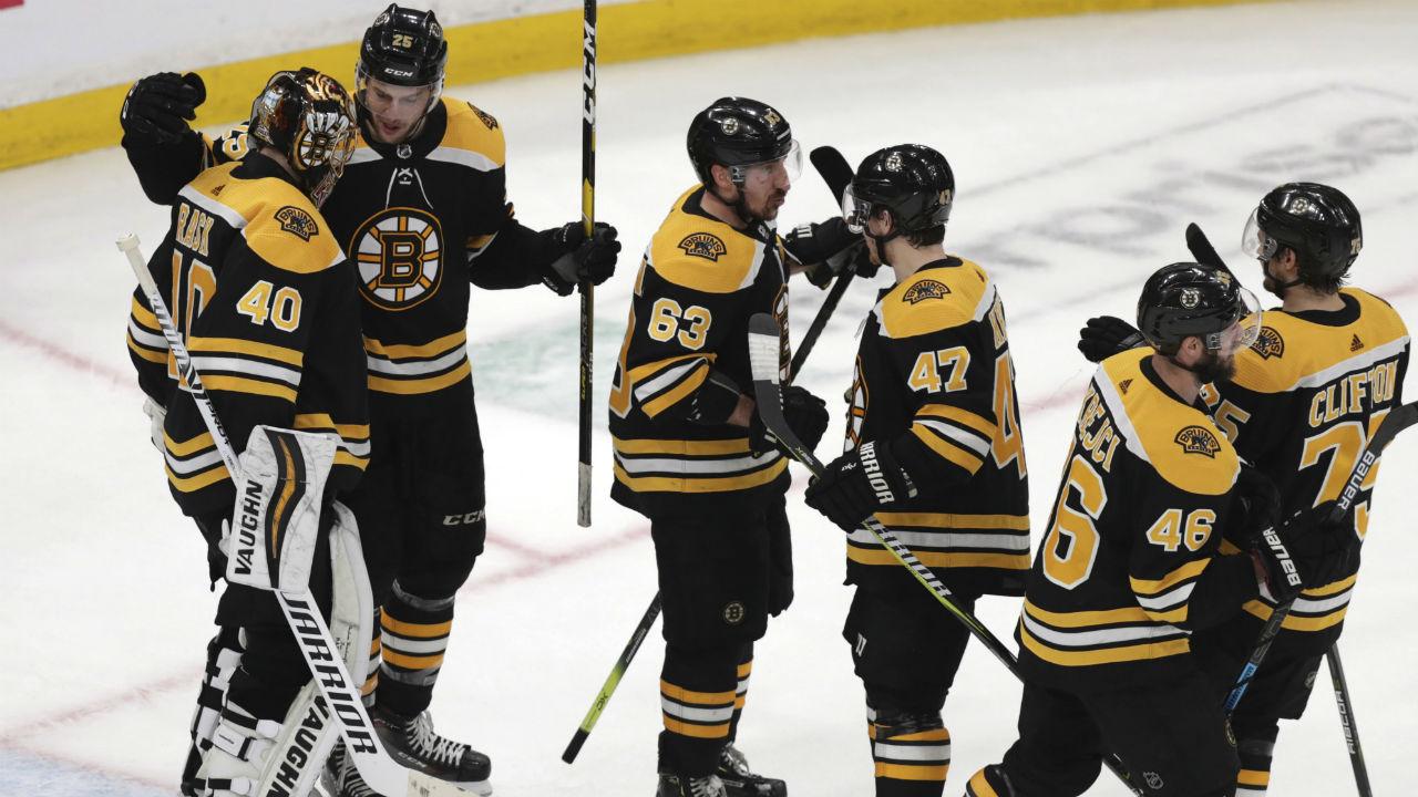 Next goal wins! Bruins and Jackets trade shots in 