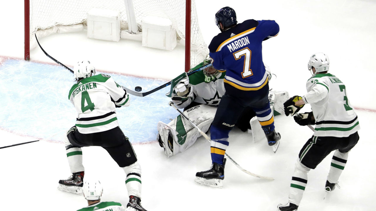 Blues advance into West final with Game 7 2OT win 