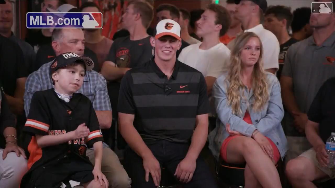 Orioles select catcher Adley Rutschman with No. 1 overall pick in 2019 MLB  draft